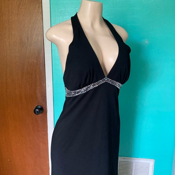Dave & Johnny Women's Black Party Dress - Size 7/8 - Picture 4 of 7